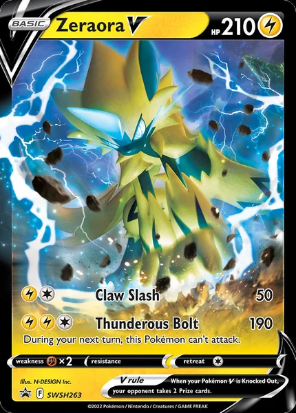Zeraora V card image