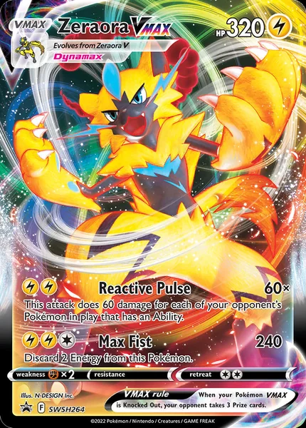 Zeraora VMAX card image