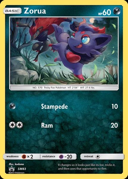 Zorua card image