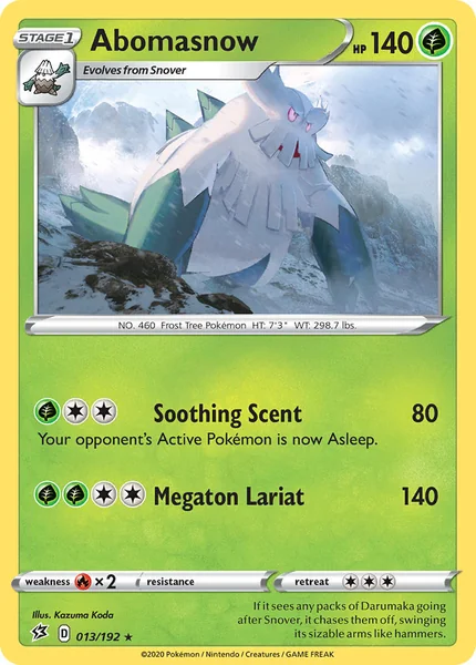 Abomasnow card image