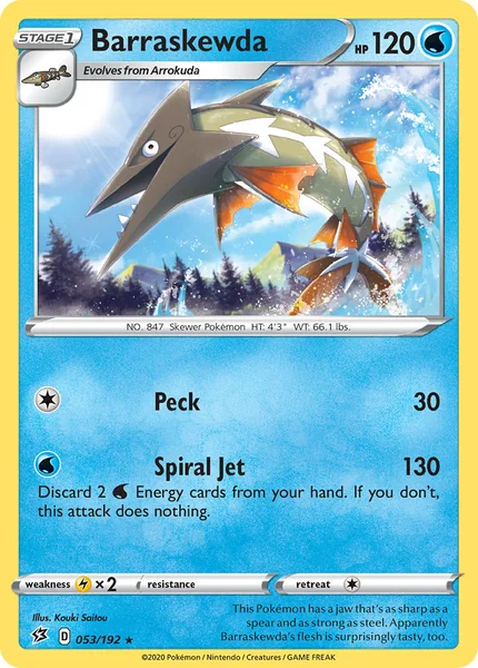 Barraskewda card image