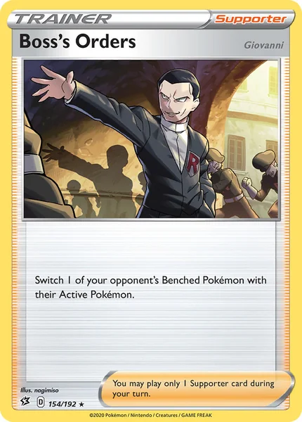 Boss's Orders card image