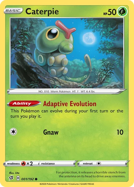 Caterpie card image