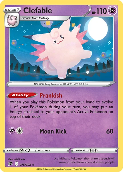 Clefable card image