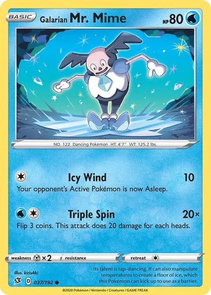 Galarian Mr. Mime card image