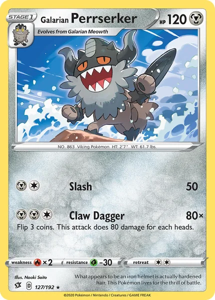 Galarian Perrserker card image