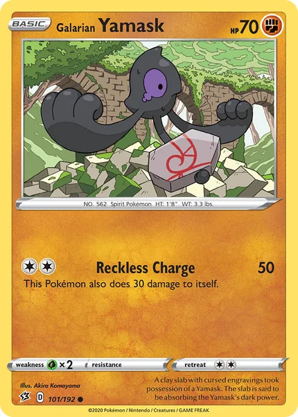 Galarian Yamask card image
