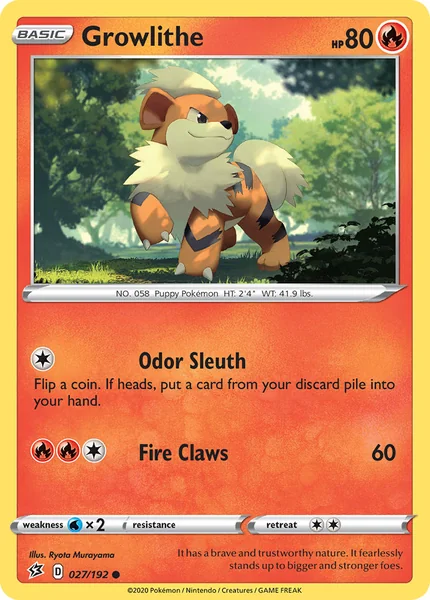 Growlithe card image