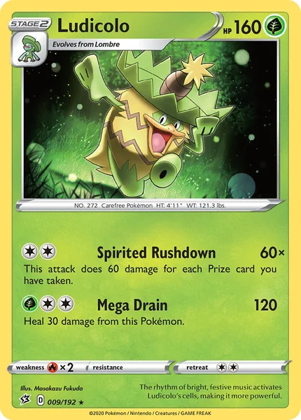 Ludicolo card image