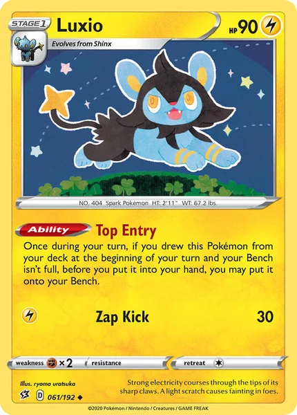 Luxio card image