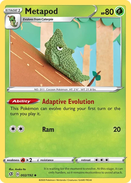 Metapod card image