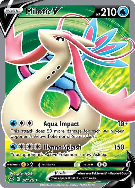 Milotic V card image