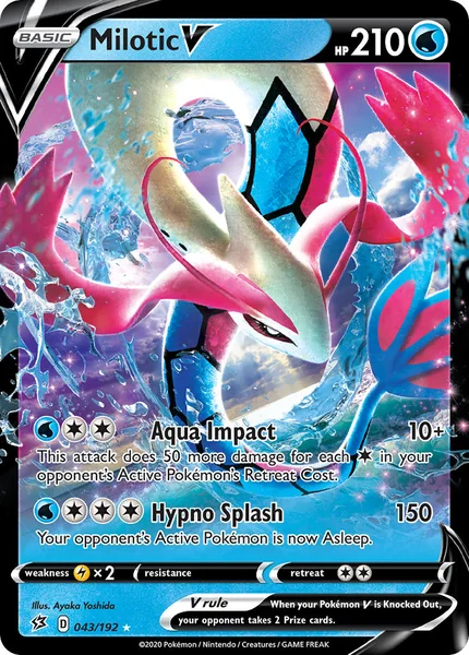 Milotic V card image