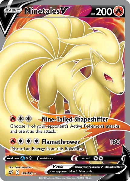 Ninetales V card image