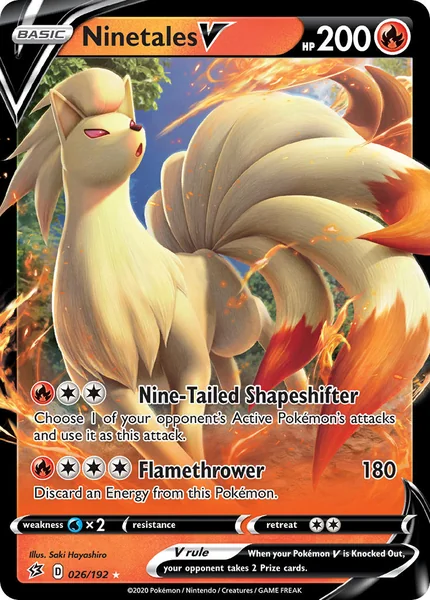 Ninetales V card image