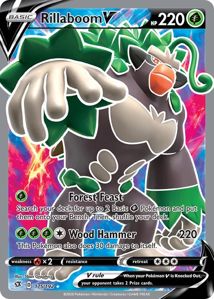 Rillaboom V card image