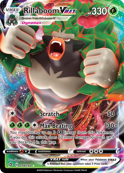 Rillaboom VMAX card image