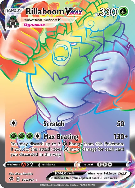 Rillaboom VMAX card image