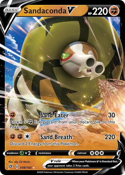 Sandaconda V card image