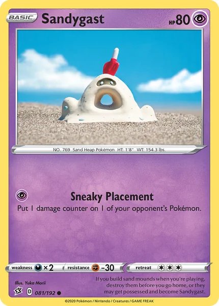 Sandygast card image