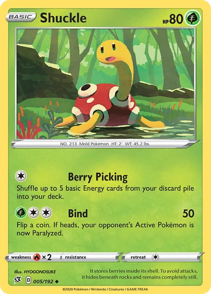Shuckle card image