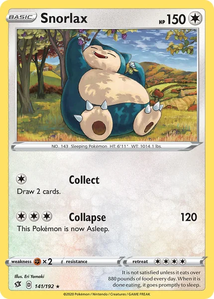 Snorlax card image