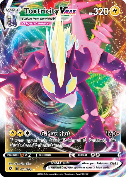Toxtricity VMAX card image