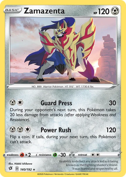 Zamazenta card image