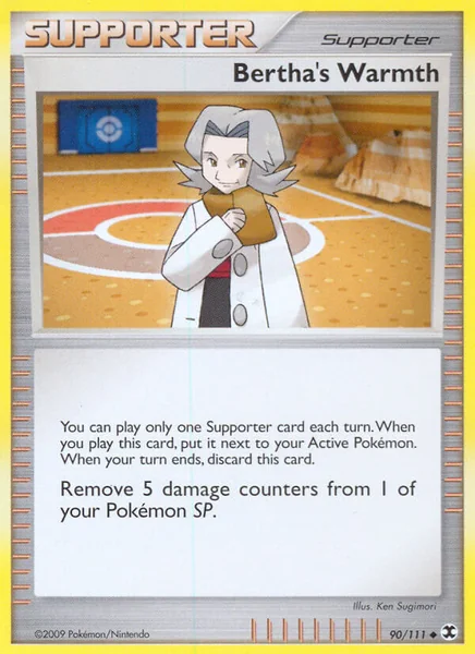Bertha's Warmth card image