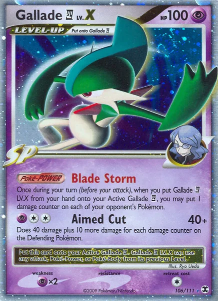 Gallade LV.X card image