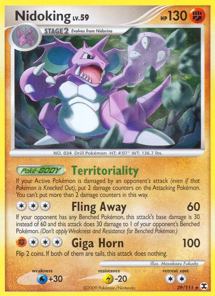 Nidoking card image