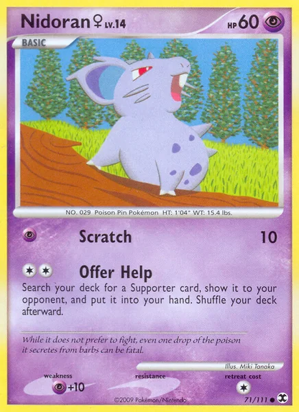 Nidoran card image