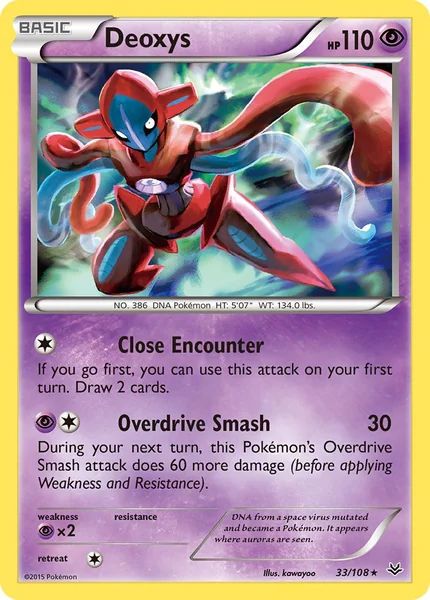 Deoxys card image