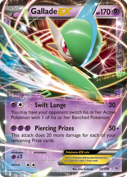 Gallade EX card image