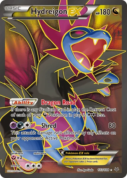 Hydreigon EX card image