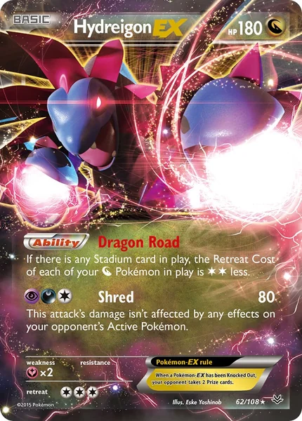 Hydreigon EX card image