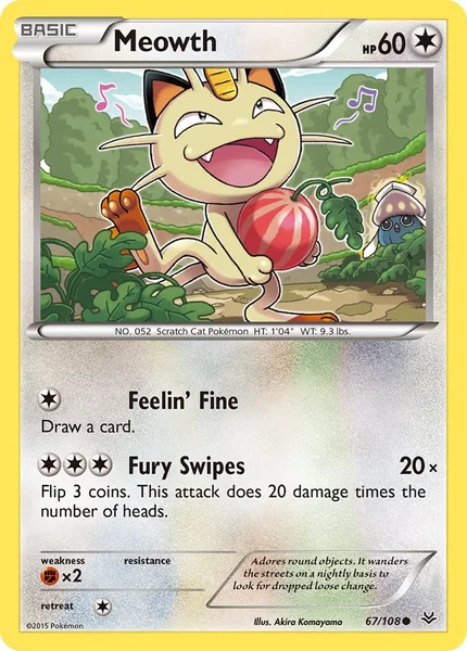 Meowth card image