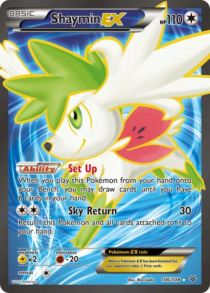 Shaymin EX card image
