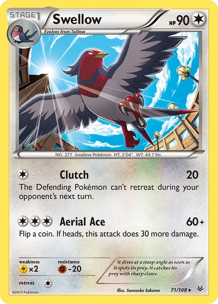 Swellow card image