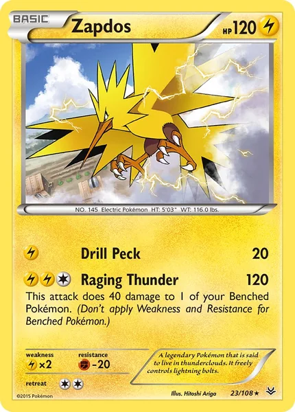 Zapdos card image