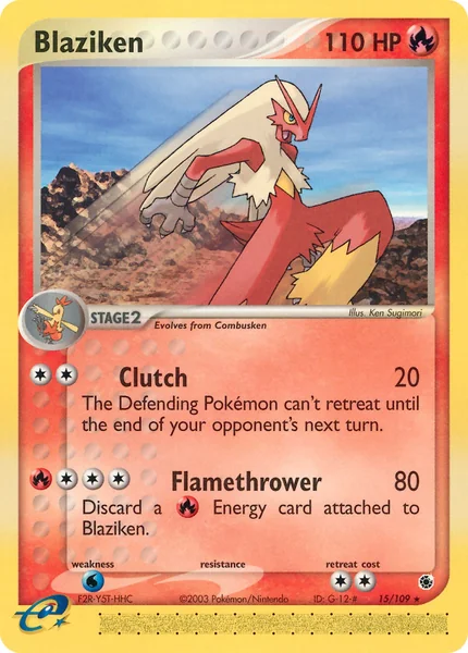 Blaziken card image