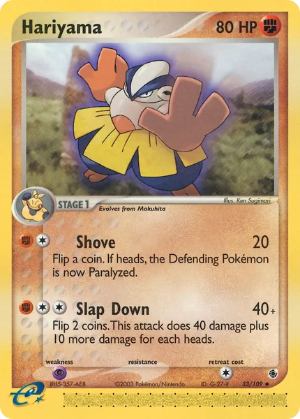 Hariyama card image