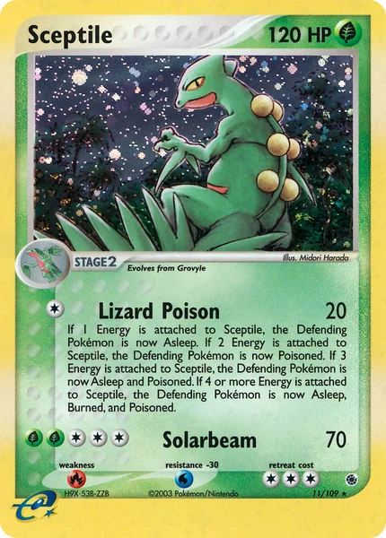 Sceptile card image