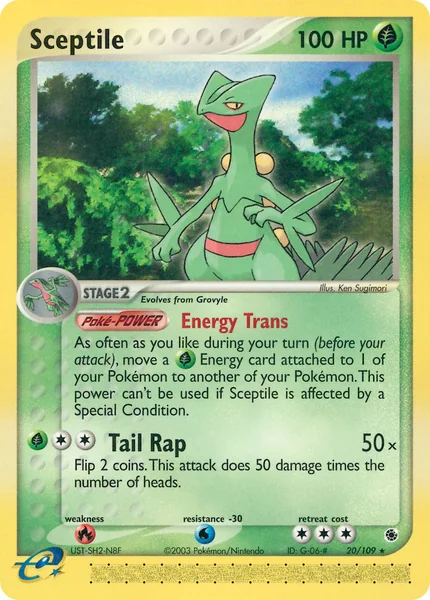 Sceptile card image
