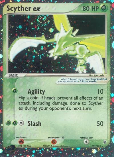 Scyther EX card image