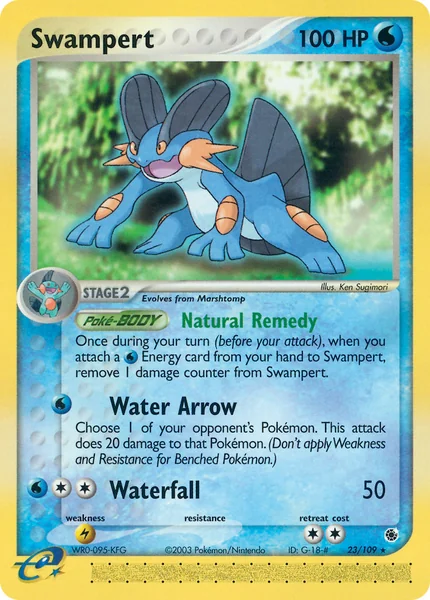 Swampert card image