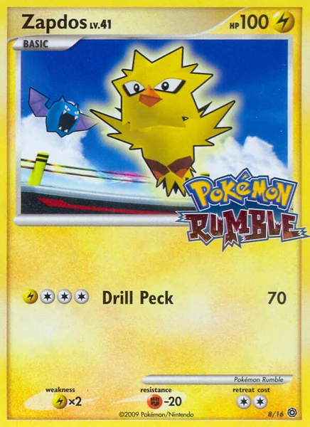 Zapdos card image