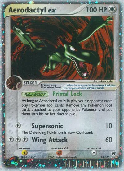 Aerodactyl EX card image