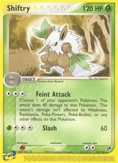 Shiftry card image