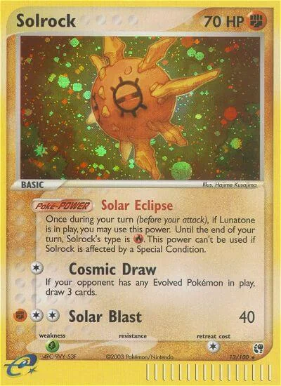 Solrock card image